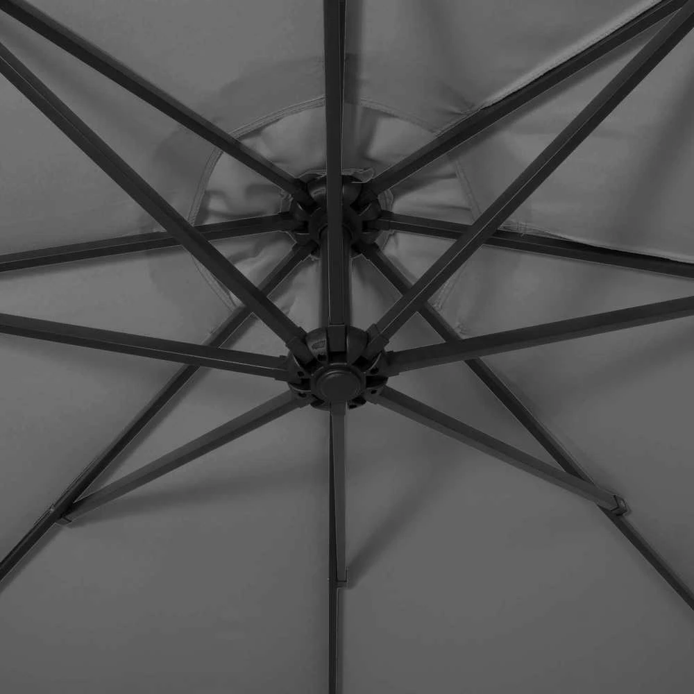 Sodo skėtis su LED ir saulės baterija Springos GU0046 300 cm