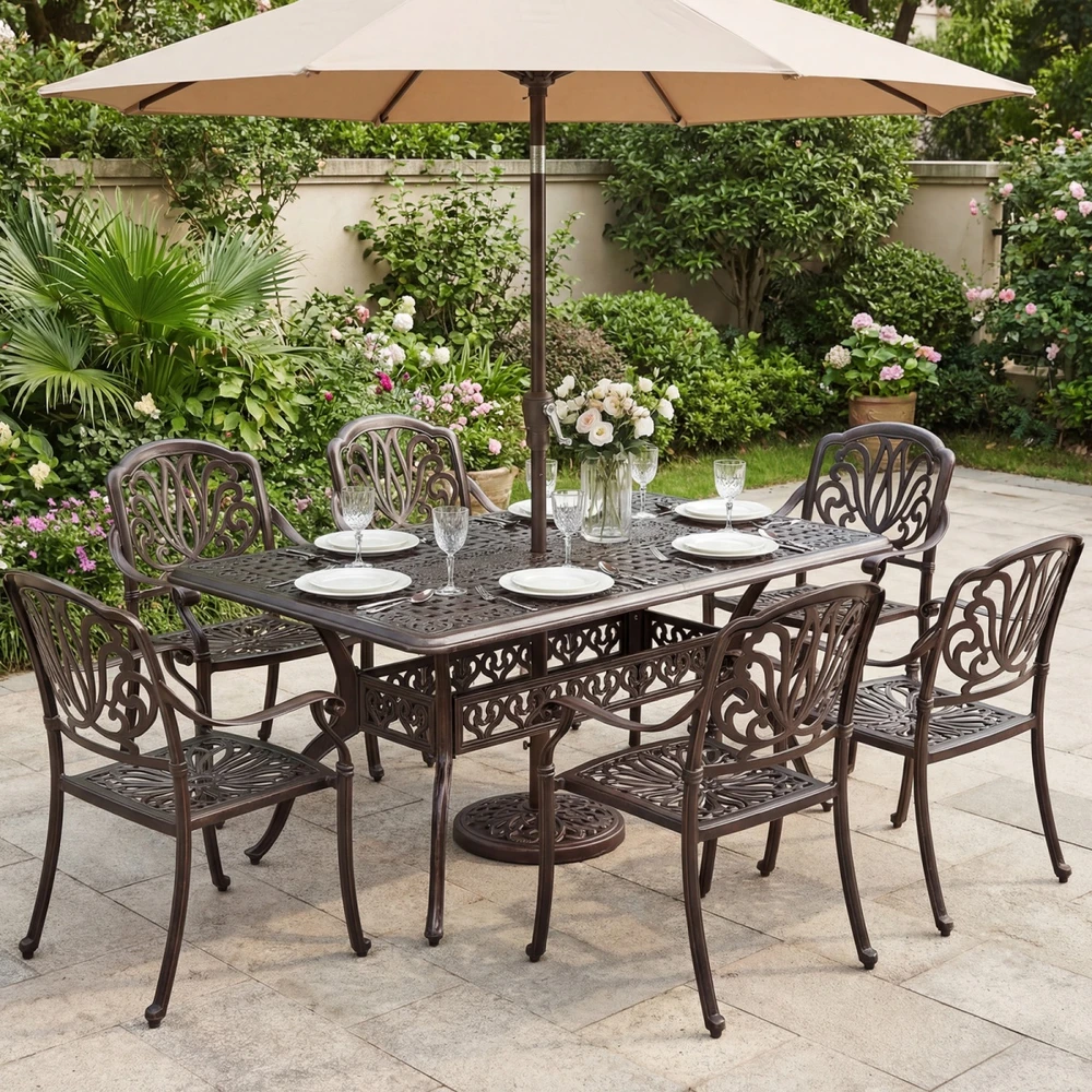 Sodo stalas 150 x 90 x 73 cm