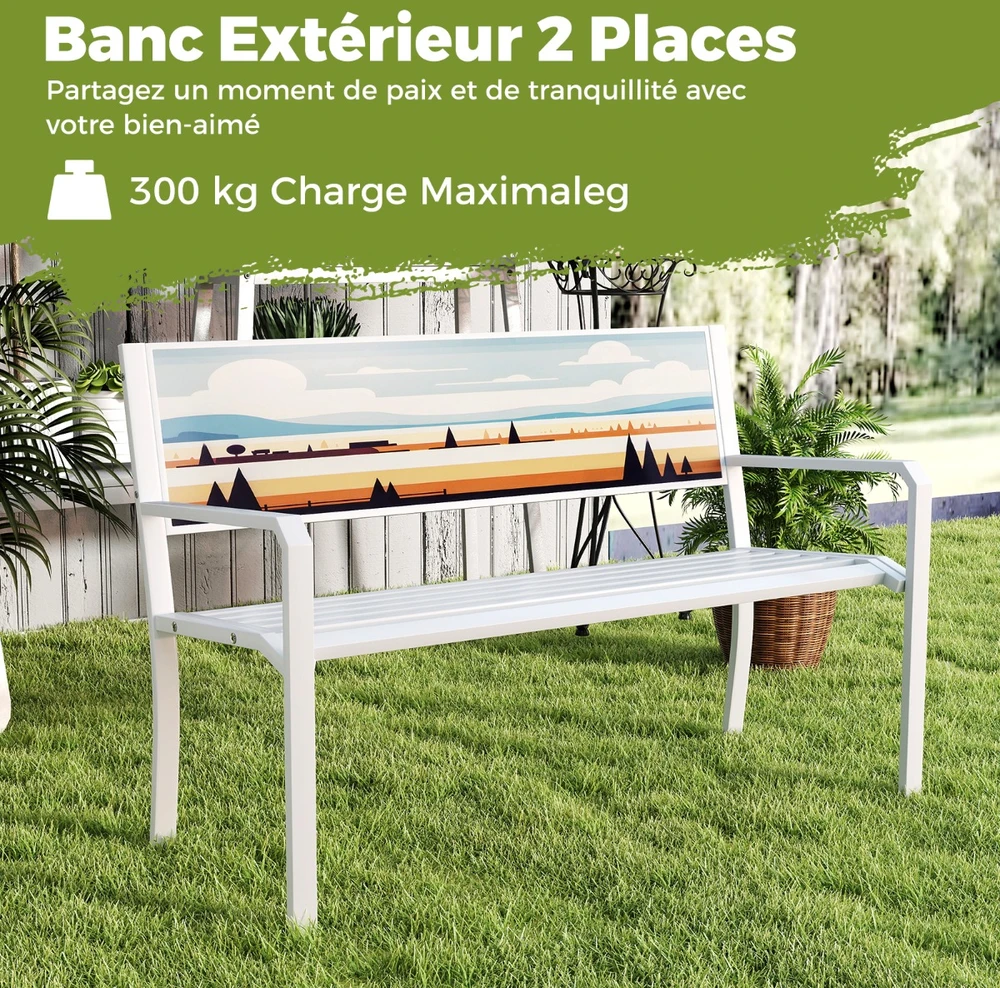 Sodo suolas 128 x 53 x 81,5 cm
