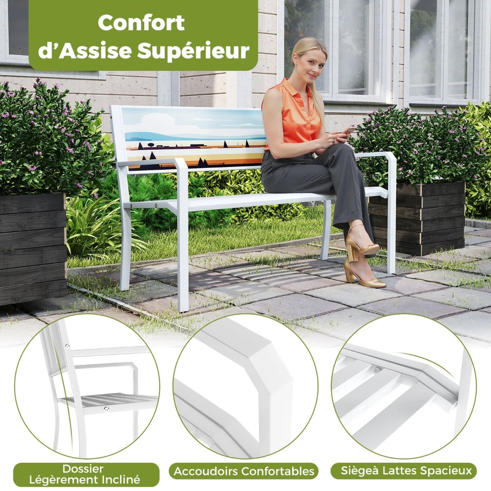 Sodo suolas 128 x 53 x 81,5 cm