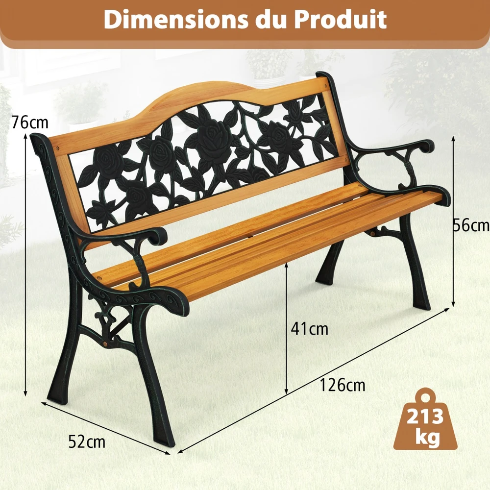 Sodo suolas 49.5" x 20.5" x 30"