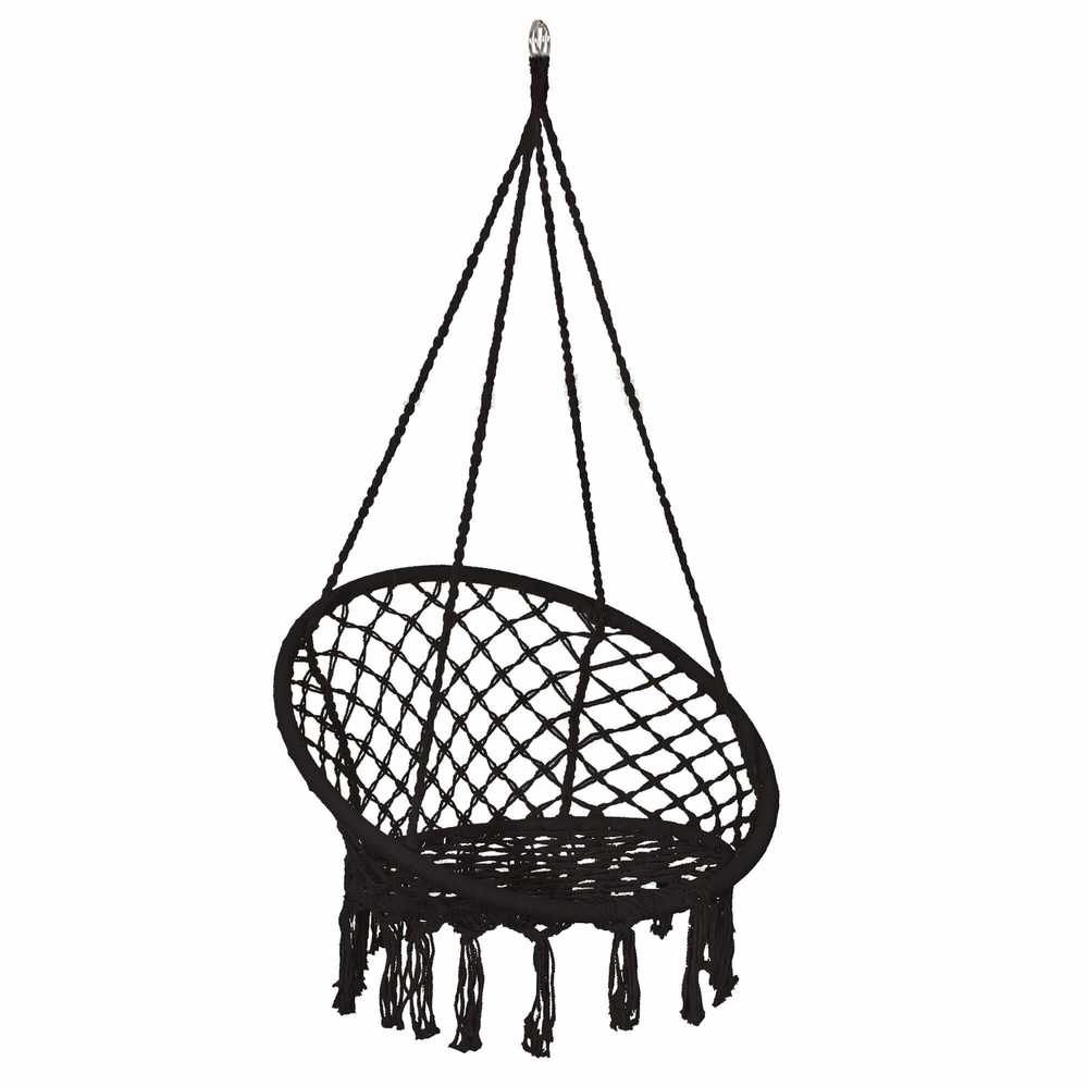 Springos Sodo sūpynės juodos spalvos 60 cm