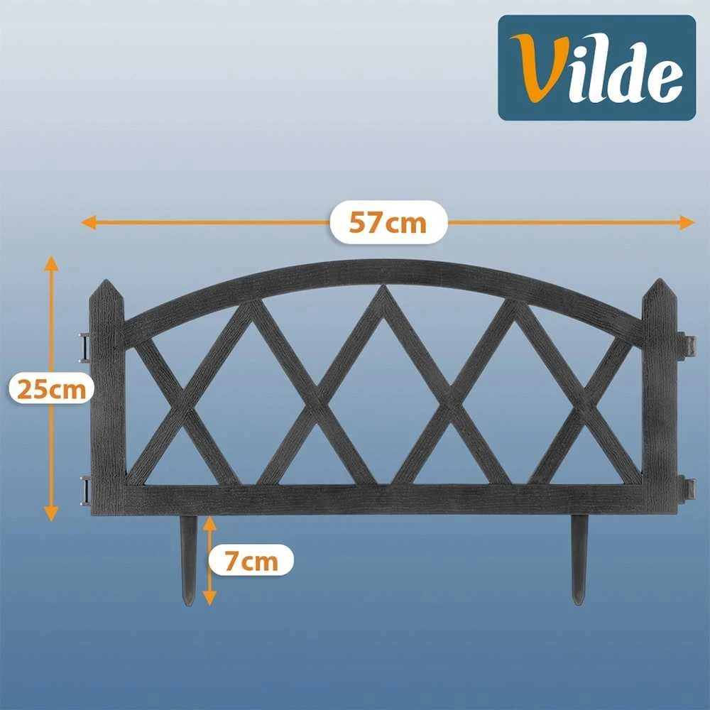 Sodo tvorelė 228 cm 4 vnt.