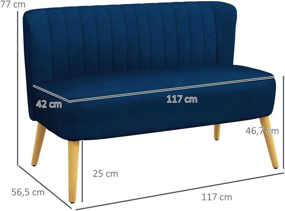 Sofa 117 × 56,5 × 77 cm