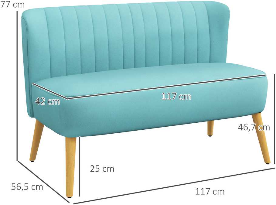 Sofa 117 × 56,5 × 77 cm