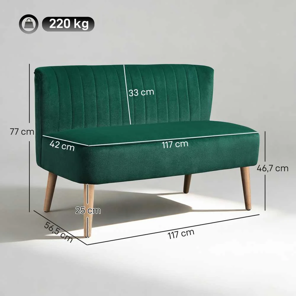 Sofa 117 × 56,5 × 77 cm