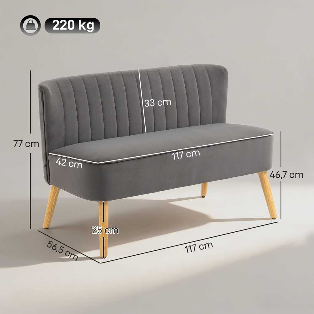 Sofa 117 x 56,5 x 77 cm