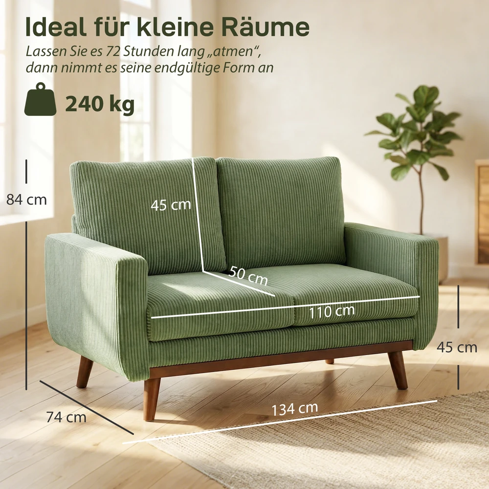 Sofa 134 cm