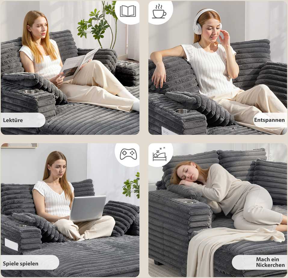 Sofa 134 x 151 cm