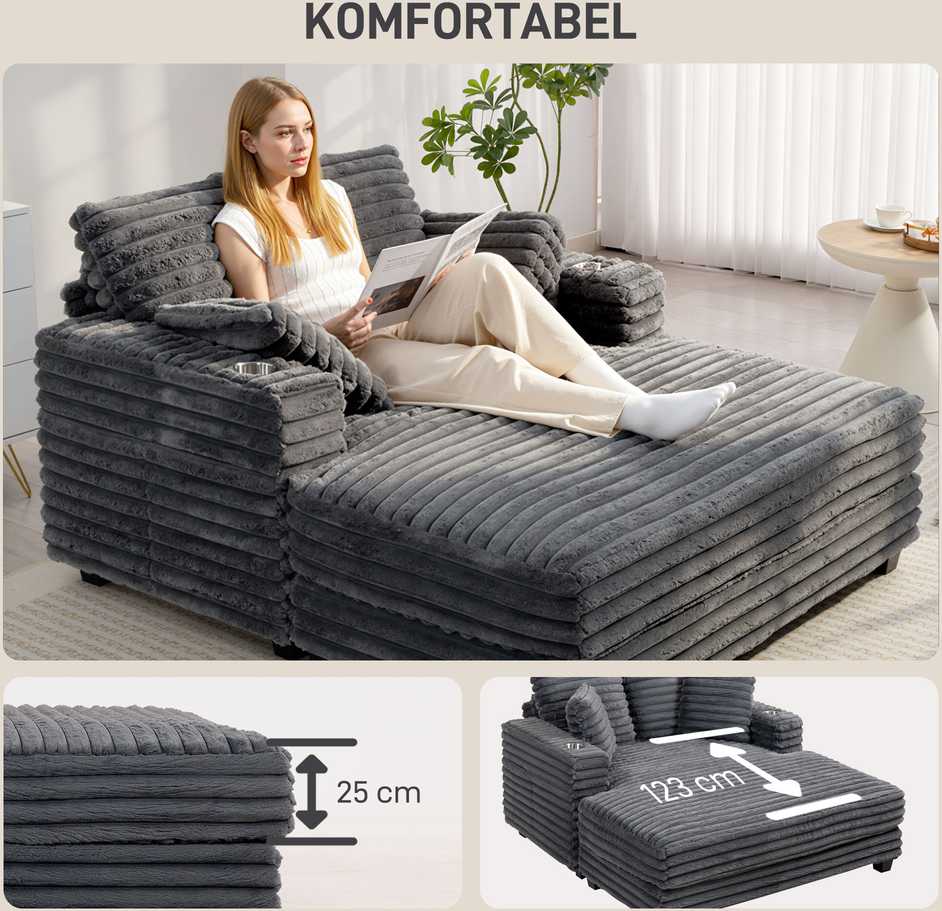 Sofa 134 x 151 cm