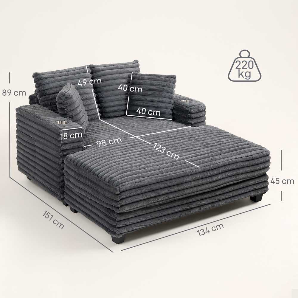 Sofa 134 x 151 cm
