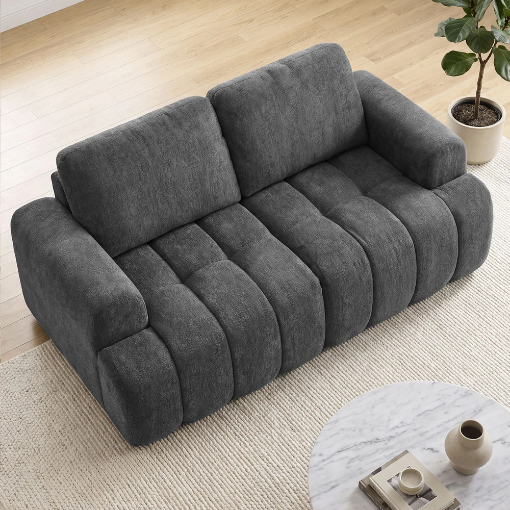 Songmics Sofa be rėmo, modulinė 176 × 92 × 85 cm