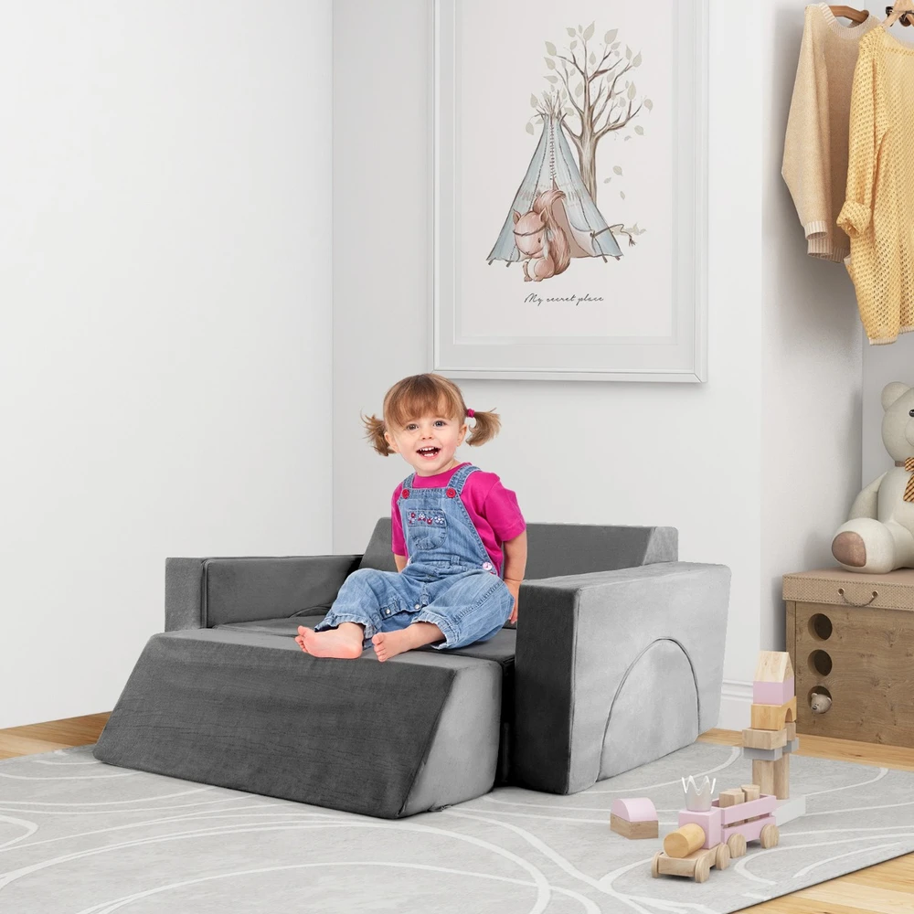 Sofa Pilka/Rožinė 8 vnt.