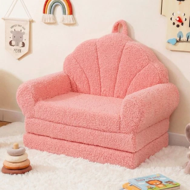 Sofa smėlinė/rožinė