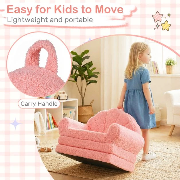 Sofa smėlinė/rožinė