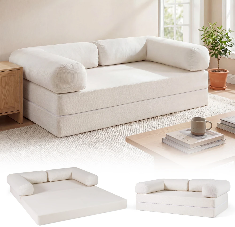Sofa smėlio spalvos