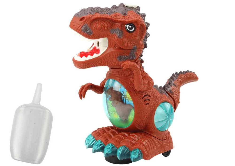 Žaislinis dinozauras Lean Toys su muzika ir šviesos efektais