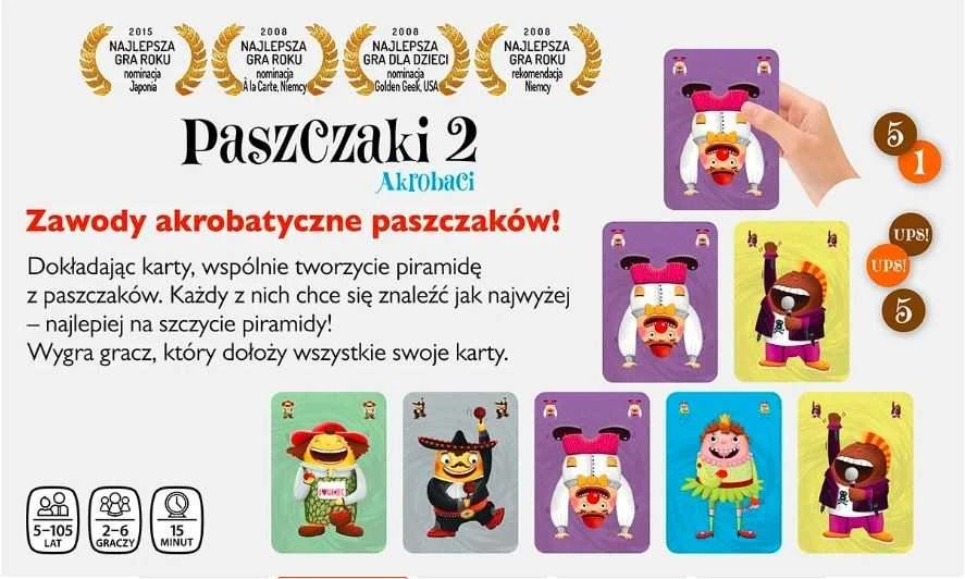 Nasza Ksiegarnia Šokio Amatininkai: Paszczaki 2 Akrobatai