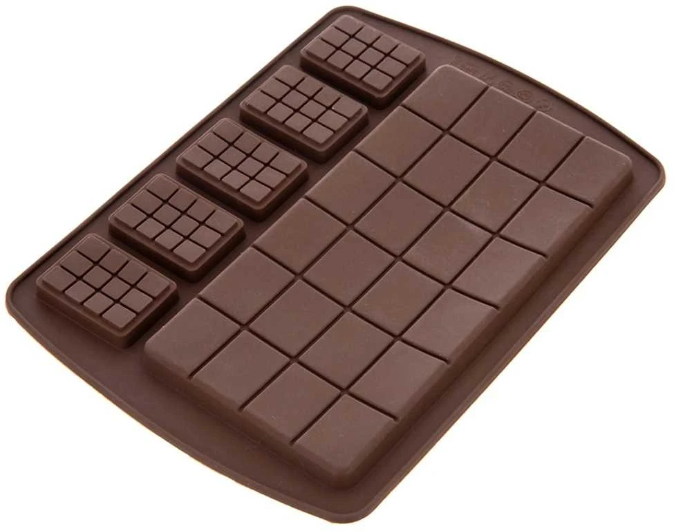 Aptel Orion Silikoninė forma šokoladui 18,5x13,5 cm - Plytelių gaminimui