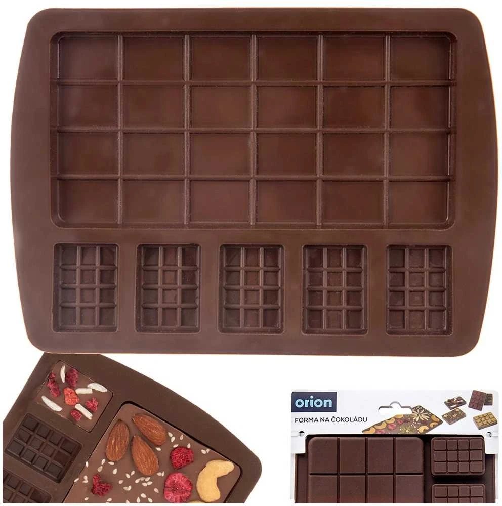Aptel Orion Silikoninė forma šokoladui 18,5x13,5 cm - Plytelių gaminimui