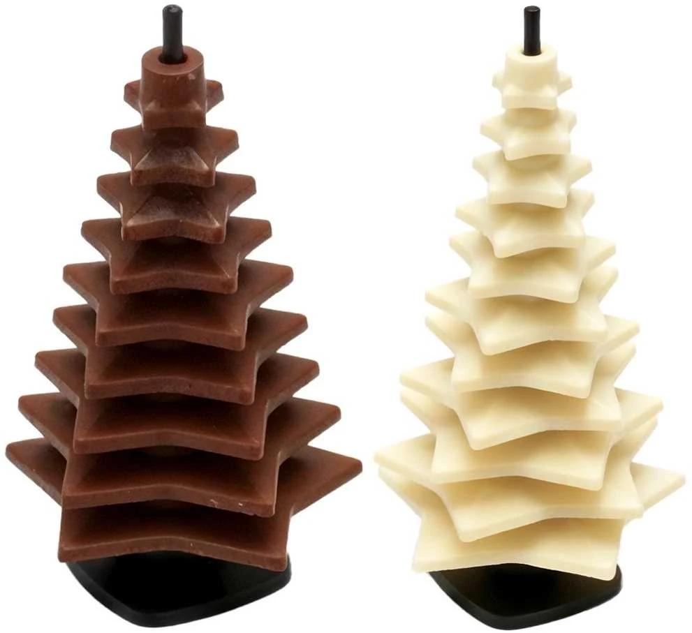 Pavonidea La Cucina Chocolate forma Kalėdų eglutė 9 dalių