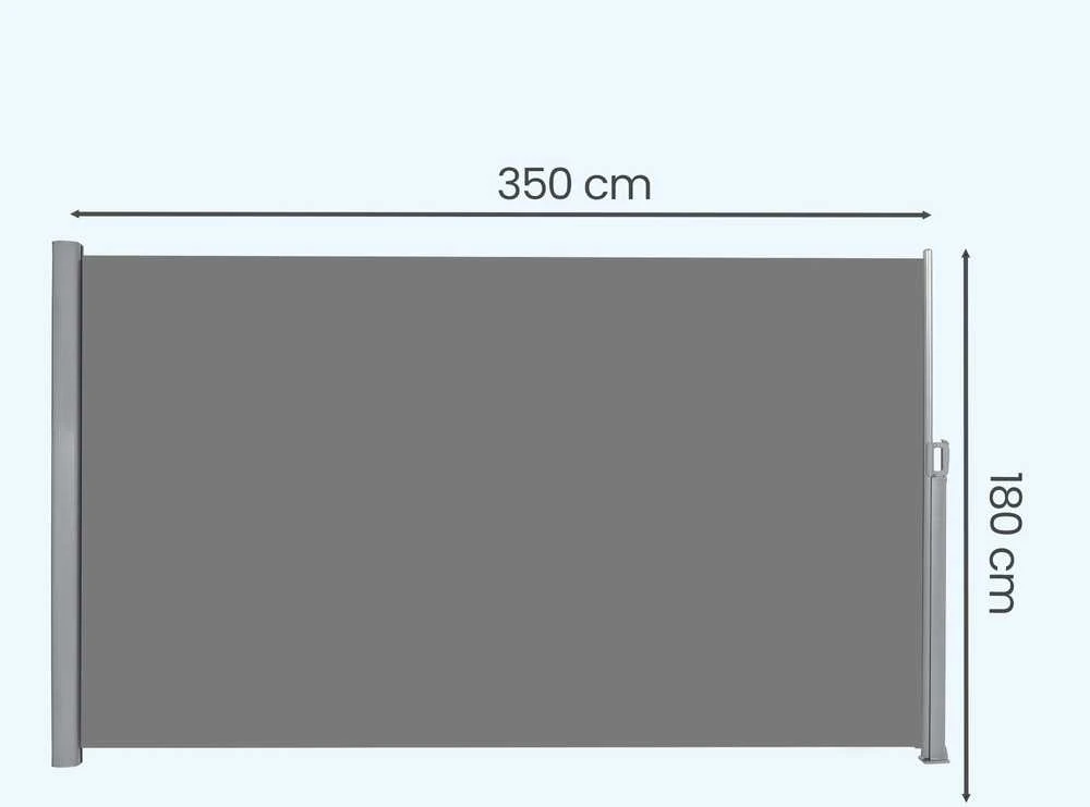 Songmics Šoninė markizė 1,8 × 3,5 m