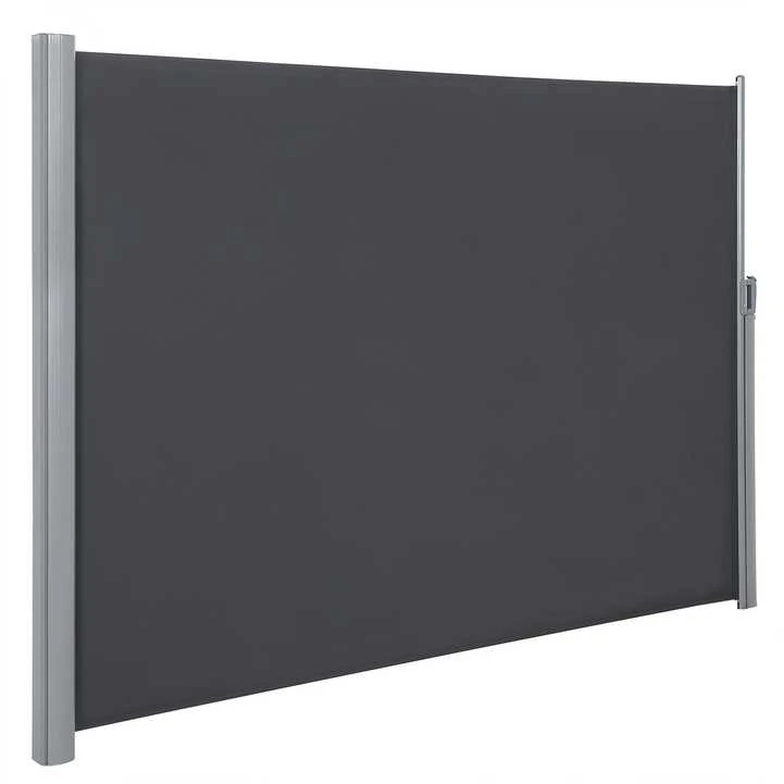 Kodustaar Songmics 180 x 400 cm šoninė markizė antracito spalvos
