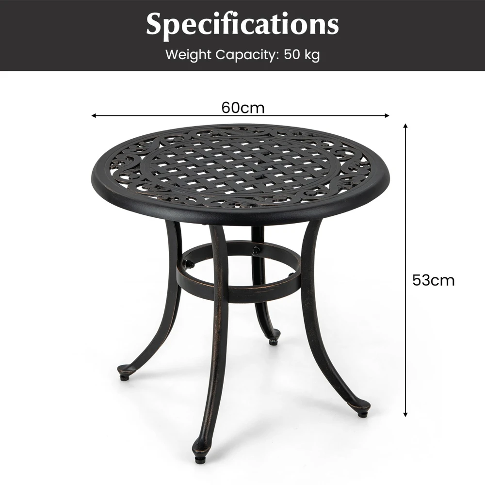 Šoninis staliukas 61 cm