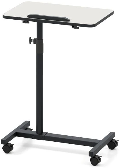 Reguliuojamo aukščio stalas, pilkos spalvos 52x33x69-112cm