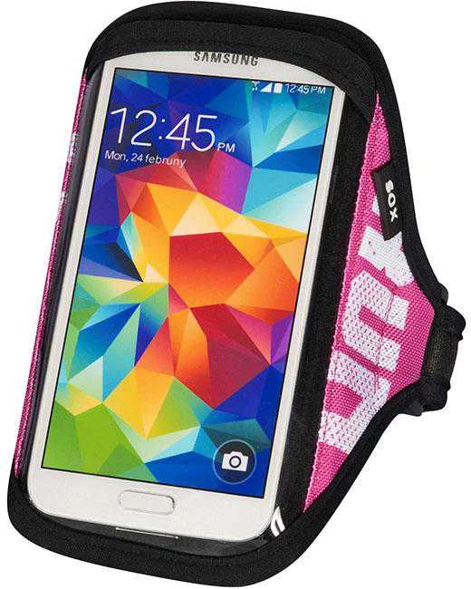 Oem SOX sportinė apyrankė išmaniajam telefonui RUN AWAY S/M 25-33cm rožinė