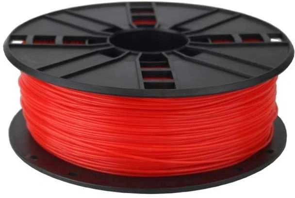 GEMBIRD 3DP-PLA1.75-01-FR Gembird PLA fluorescencinė raudona 1,75mm 1kg