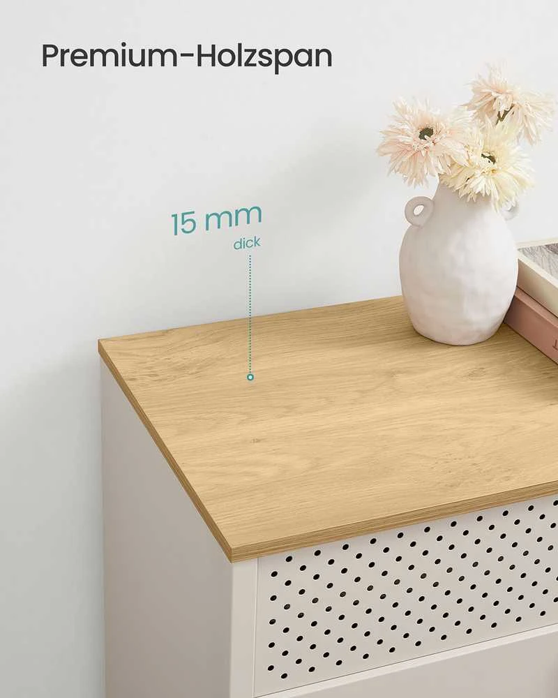 Songmics Spintelė 40 x 80 x 76 cm smėlio-natūralios spalvos