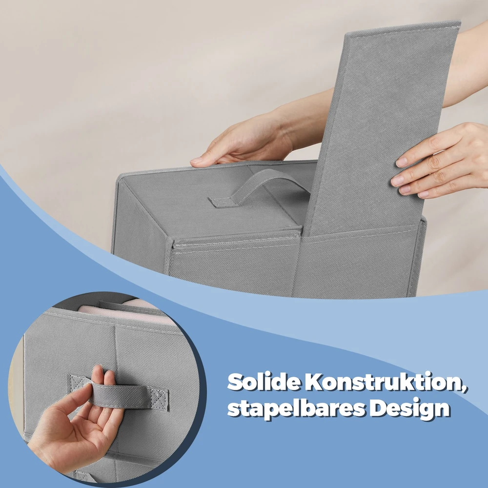 Songmics Spintos dėklai 42 x 30 x 17 cm 6 vnt.