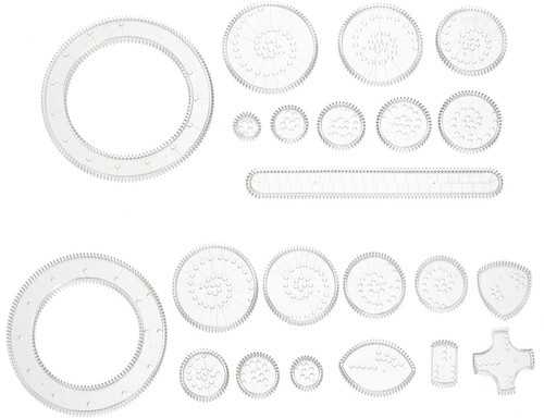 Piešimo rinkinys - spirografas Maaleo 24346