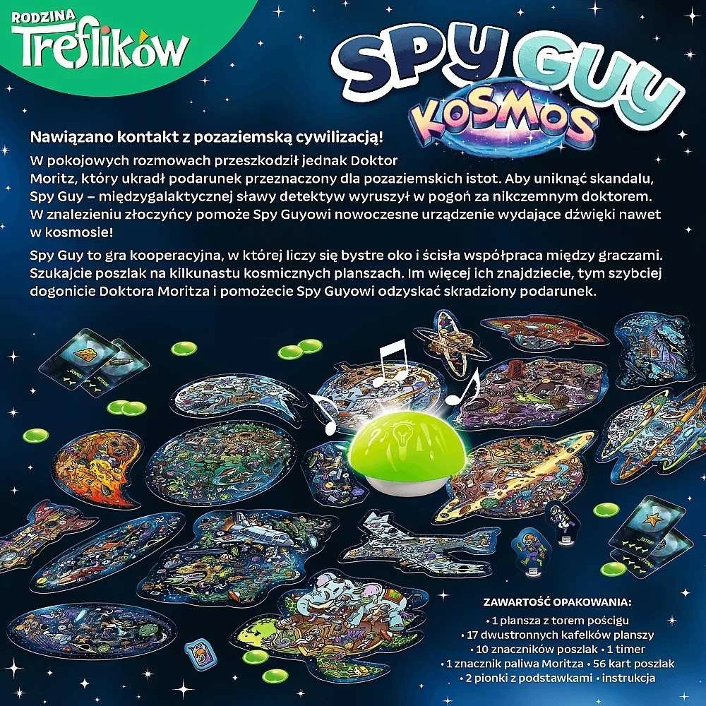 Trefl Spy Guy Kosmos: Kosminė Kooperacinė Žaidimas