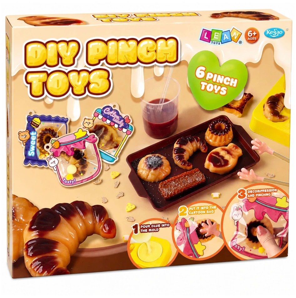 Lean Toys Kūrybinis minkštukų gaminimo rinkinys