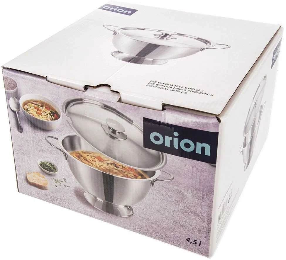 Orion Sriubos indas plieno 4,5 l su dangčiu