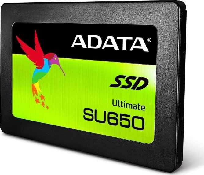 ADATA | Ultimate SU650 | 2000 GB | SSD form factor 2.5" | Solid-state drive sąsaja SATA 6Gb/s | Skaitymo greitis 520 MB/s | Rašymo greitis 450 MB/s