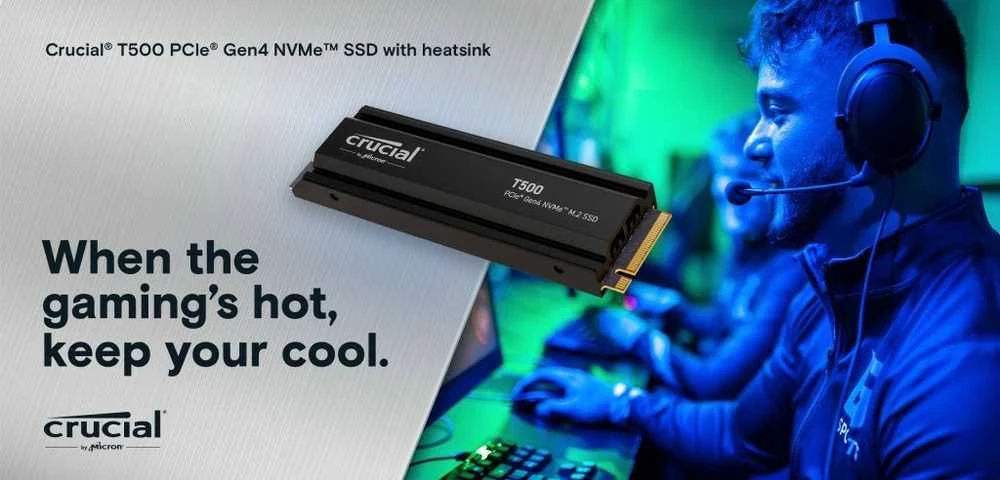 Crucial T500 M.2 PCI-e 4.0 NVMe 1TB