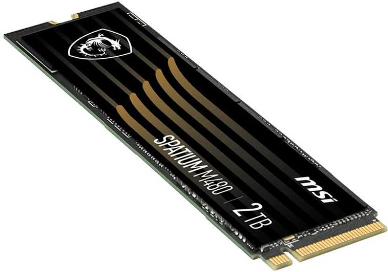 SSD kietasis diskas MSI SPATIUM M480 PRO, 2 TB PCIe Gen4x4 M.2 2280