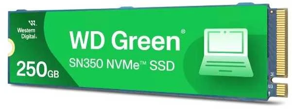 Sandisk WD Žalias SN350 NVMe SSD 250GB M.2 2280 PCIe Gen3
