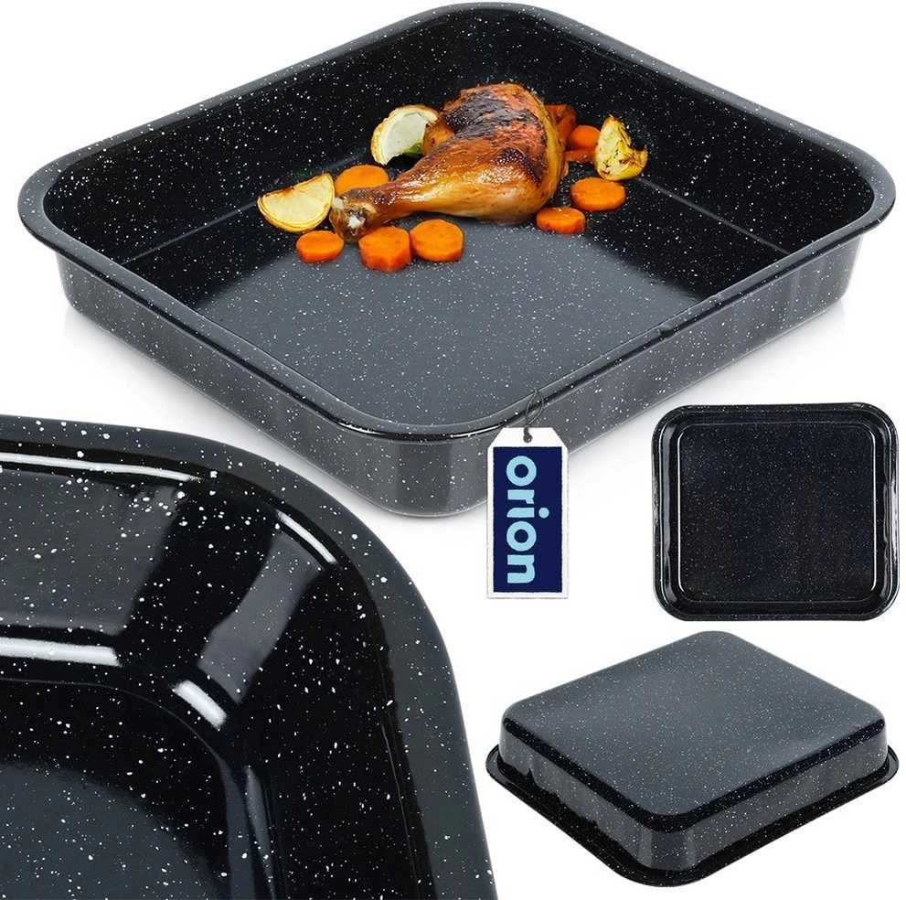 Orion Kepimo indas emaliuota stačiakampio formos 8 l, 41,5x36,5x7 cm