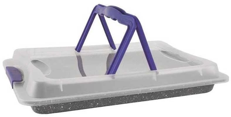 Orion Kepimo forma granitinė 43x29 cm su dangčiu