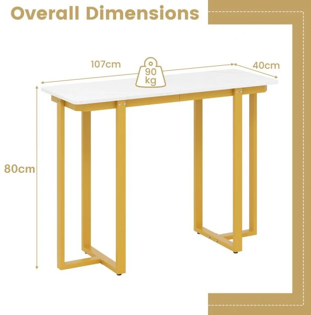 Stalas 107 x 40 x 80 cm