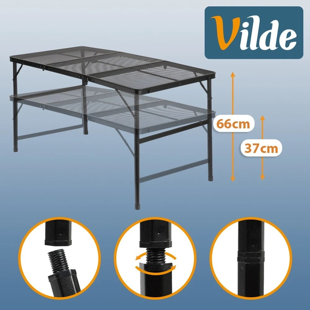 Stalas 120x60x37/66 cm