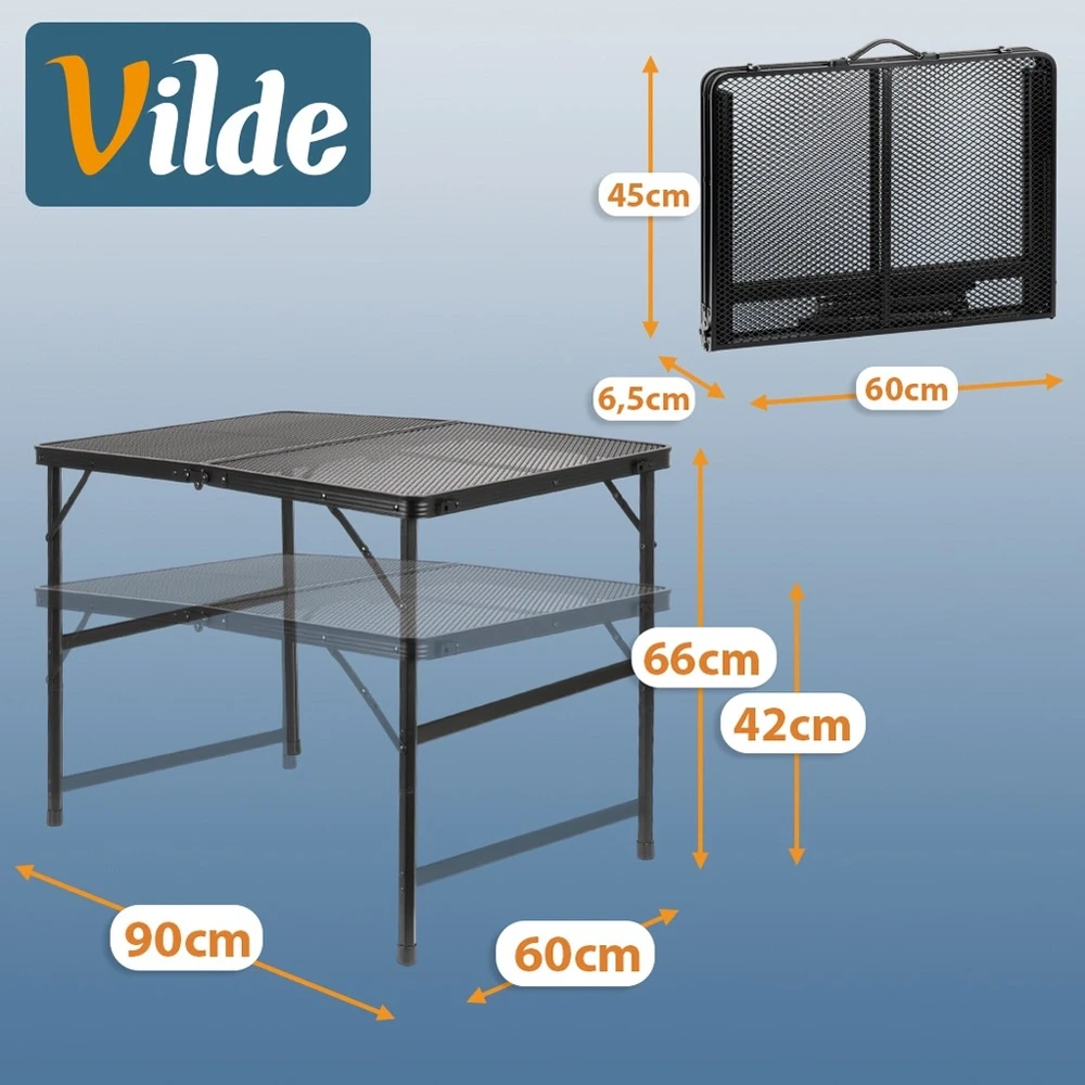 Stalas 90x60x42/66 cm
