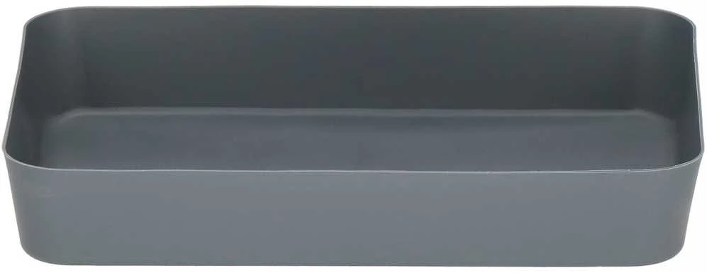 Stalčiaus dėklas Springos 26x18 cm, pilkas