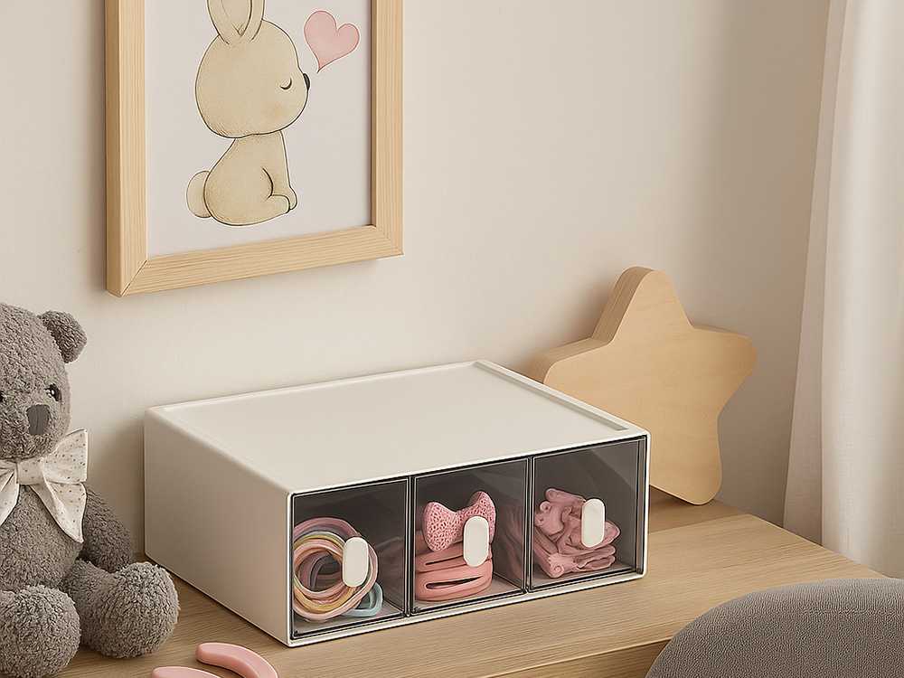 Verk Group Stalčiukų organizatorius stalui 23x17 cm plastikinis