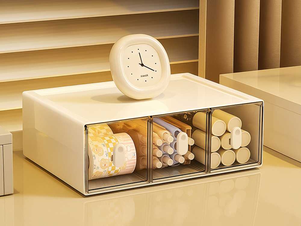 Verk Group Stalčiukų organizatorius stalui 23x17 cm plastikinis