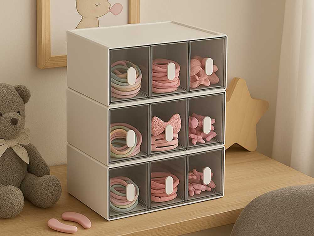 Verk Group Stalčiukų organizatorius stalui 23x17 cm plastikinis